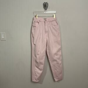 Vintage 12 super high rise mom jeans Stefano pink pastel barbiecore casual